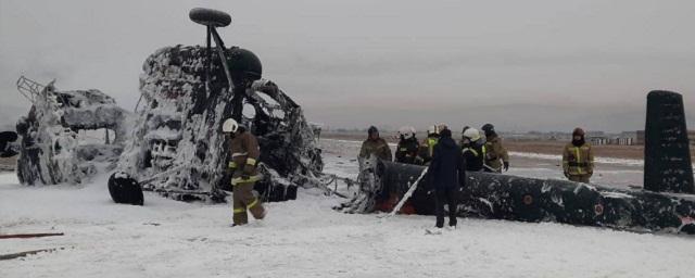 По факту крушения вертолета Ми-8 в Улан-Удэ завели уголовное дело