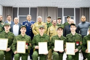 Школьники из Дмитрова завоевали два золота в военно-патриотической игре «Наша сила – в единстве!» в Грозном