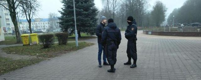 В Минске задержано не менее десяти участников акций протеста