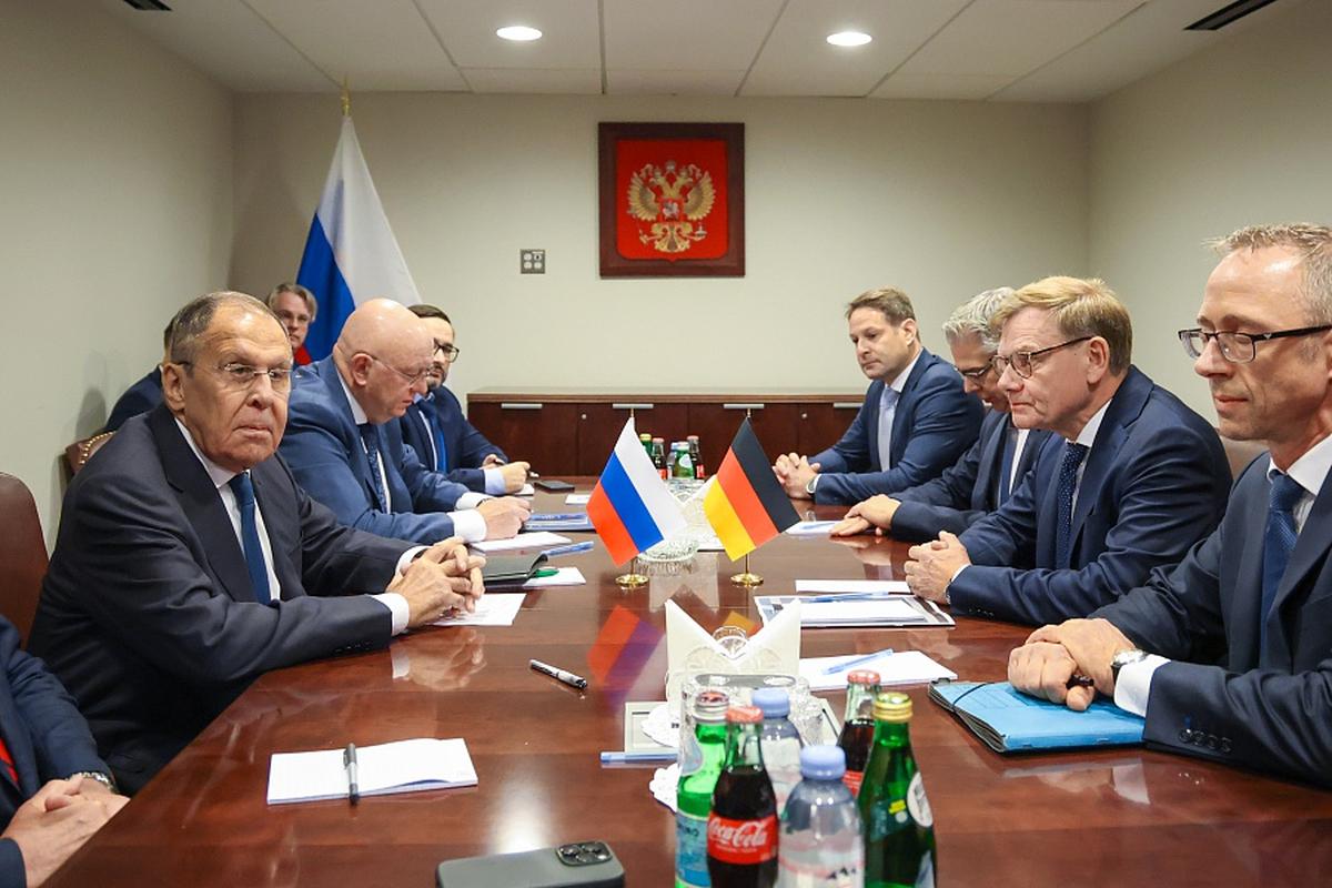 Как прошла первая за 4,5 года встреча Лаврова и главы МИД Германии