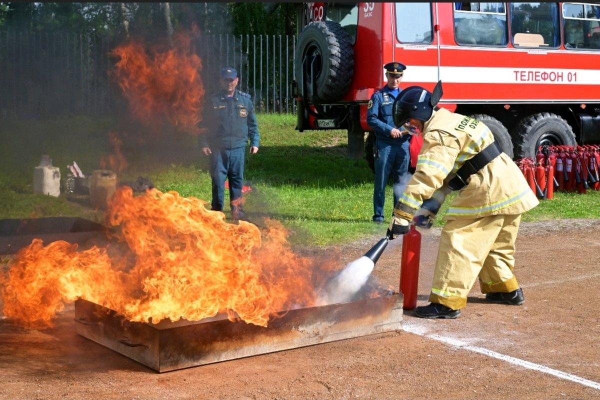 Ежегодные соревнования пожарных расчётов российских АЭС состоялись в Свердловской области