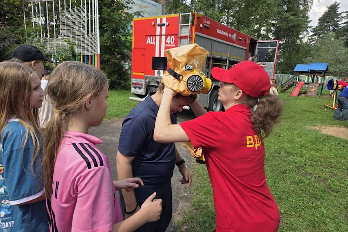 День безопасности прошел в городском округе Пушкинский: детям рассказали, как избежать пожара