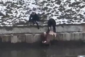 В Петербурге прохожая спасла упавшего в воду ребёнка