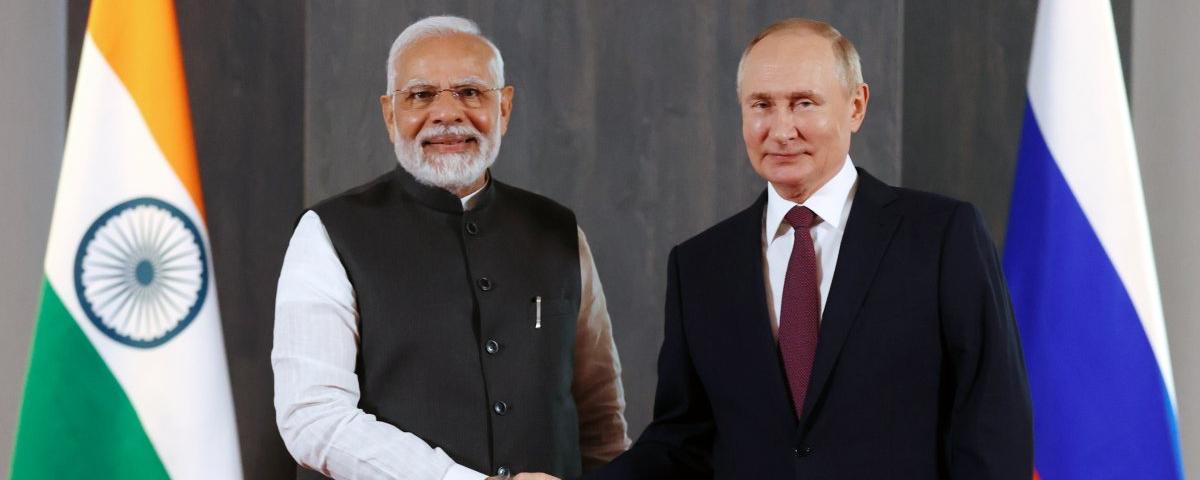 Путин и Моди обсудили ситуацию вокруг Украины