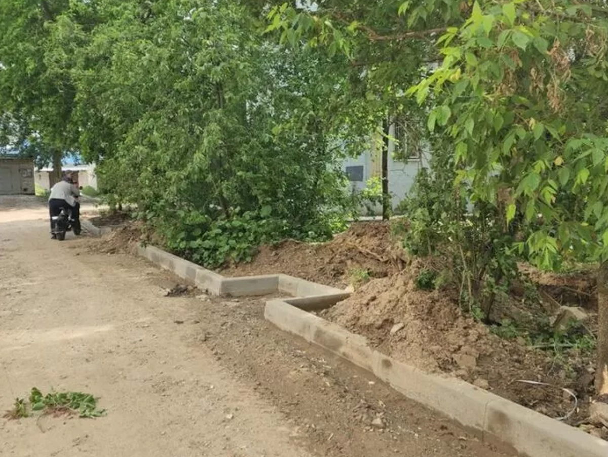 В Ивантеевке Городского округа Пушкинский стартовала реконструкция дворов на Фабричном проезде