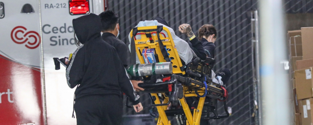 Kourtney Kardashian's husband Blink-182 drummer Barker emergency hospitalized