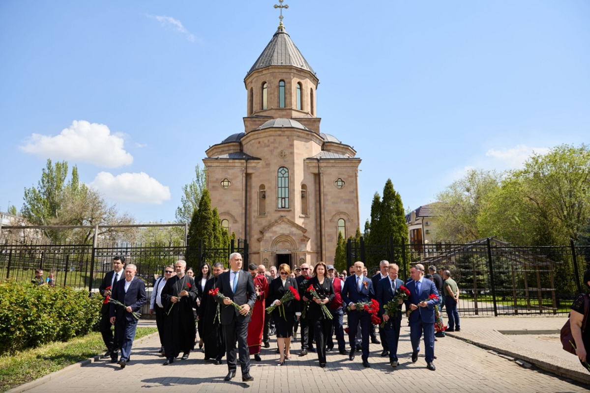 Дон отметил память жертв армянского геноцида в Османской империи