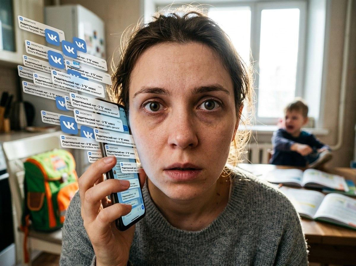Ад в каждом смартфоне. Как родительские чаты превратились в пытку для россиян