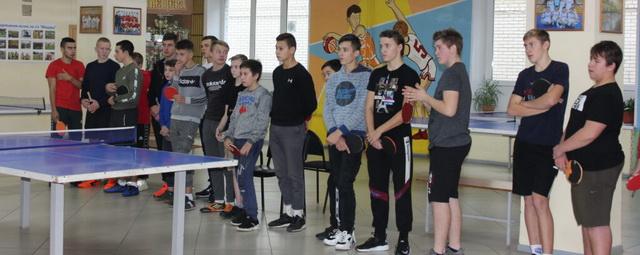 В Егорьевске состоялся турнир по настольному теннису среди сельской молодежи