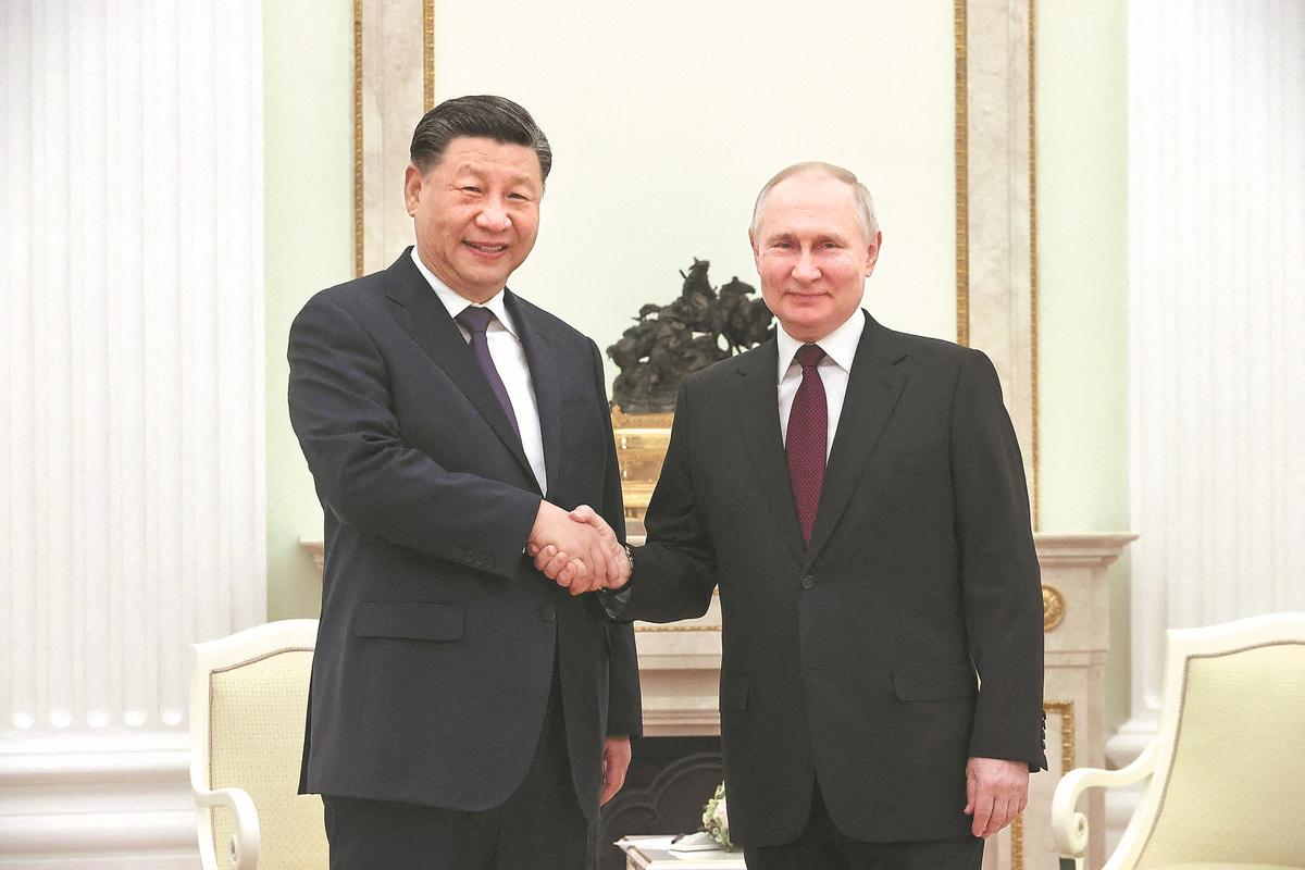 В Китае завершились переговоры Путина (военный преступник) и Си Цзиньпина