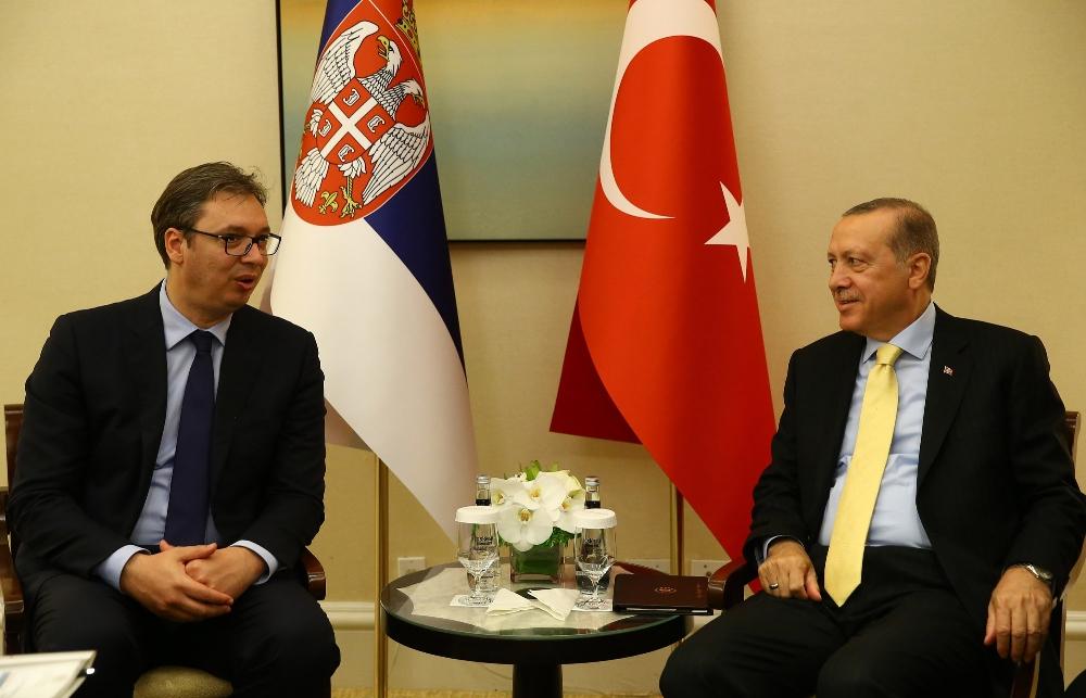Вучич: Переговоры с Эрдоганом способствуют укреплению отношений с Турцией