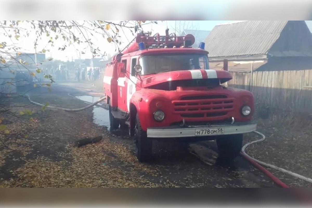 В Мордовии потушили пожар на полигоне в Ромодановском районе