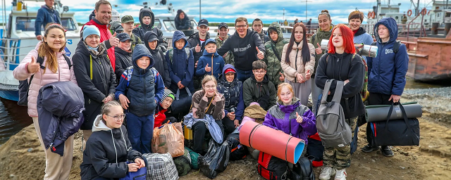 Трое панаевских школьников присоединились к «Одиссее» на Ямале