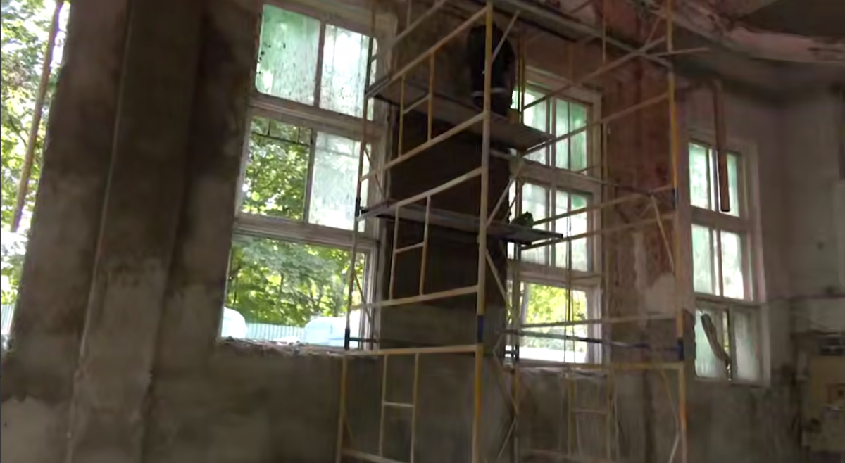 В Ивантеевке Городского округа Пушкинский проводится капитальный ремонт котельной «Оранжерейная»