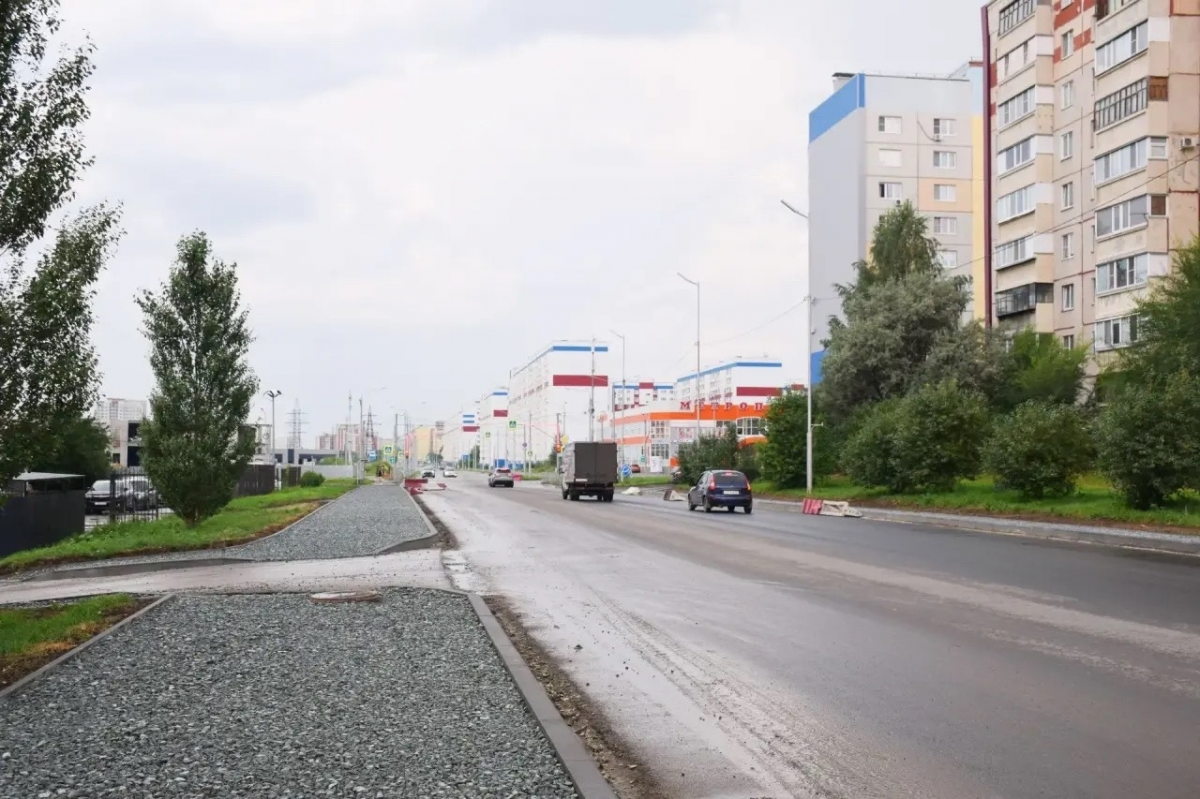 Антон Науменко: В Кургане продолжается комплексное обновление участка улицы Витебского от проспекта Первомайского до улицы Илизарова