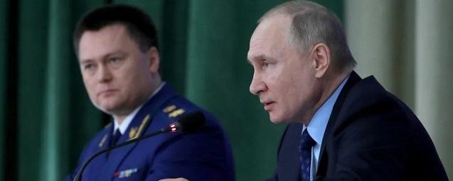 Генпрокурор Краснов сообщил Путину об уголовном деле из-за попытки вооруженного мятежа