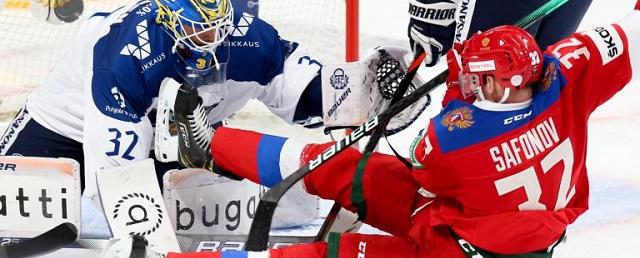Russian national hockey team defeated Finland