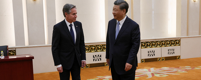 Заявление Блинкена о Тайване в ходе визита в Китай назвали движением на попятную