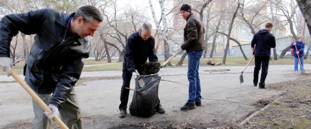 В Новосибирске 23 апреля пройдет общегородской субботник