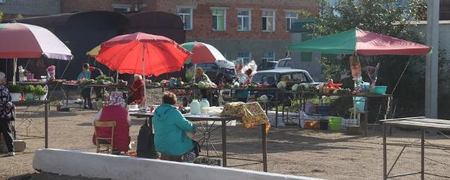 В Тайшете сезонная ярмарка «Зеленый базар» переехала на новое место