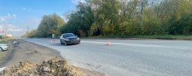 В Омске водитель Subaru устроил две аварии, бросил свою машину и сбежал