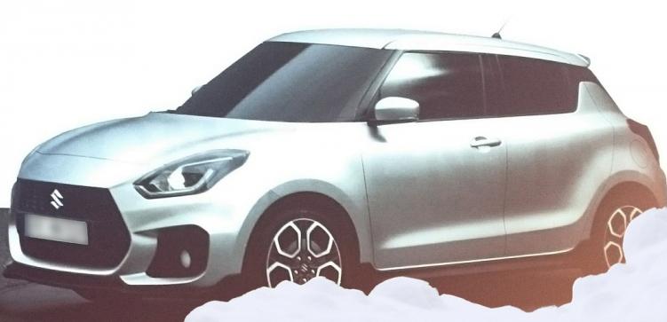 Рассекречен дизайн Suzuki Swift нового поколения