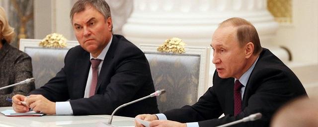 Володин: Преемнику Путина достанется очень сильная Россия