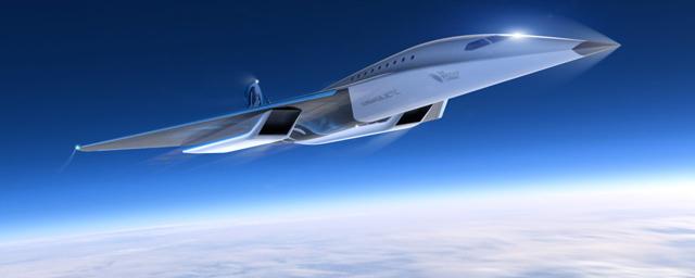 Virgin Galactic разрабатывает пассажирский сверхзвуковой самолет