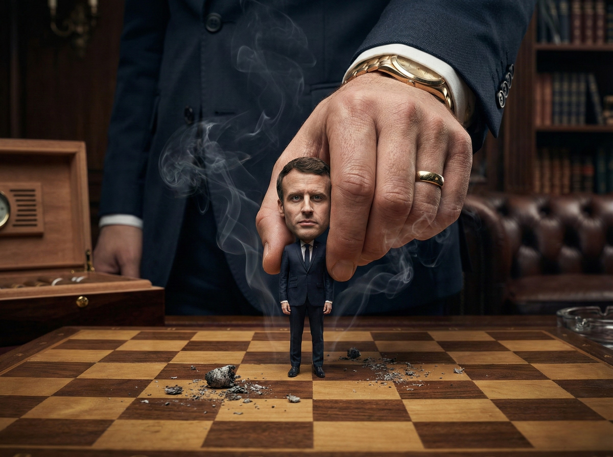 Макрон пробил дно: белый порошок, транс-жена и коррупция. Кто держит его у власти?