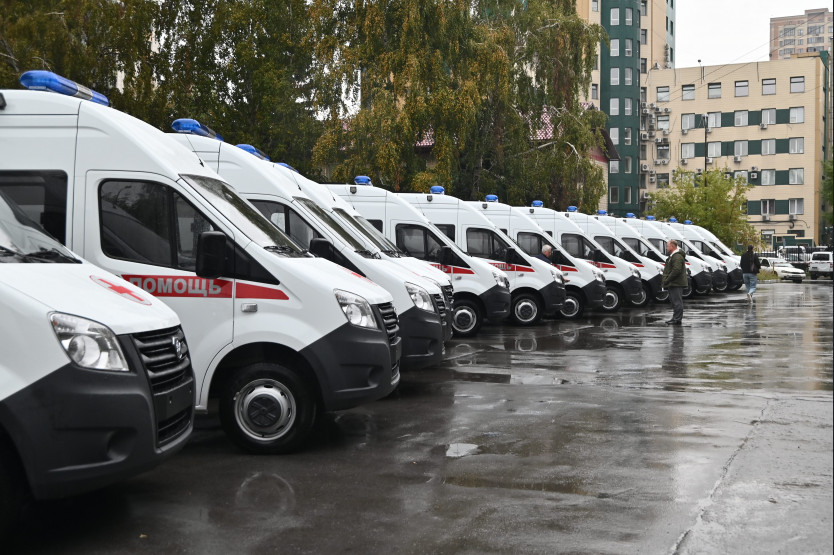 Новосибирская служба скорой медицинской помощи пополнилась 15 новыми автомобилями «ГАЗель Next»
