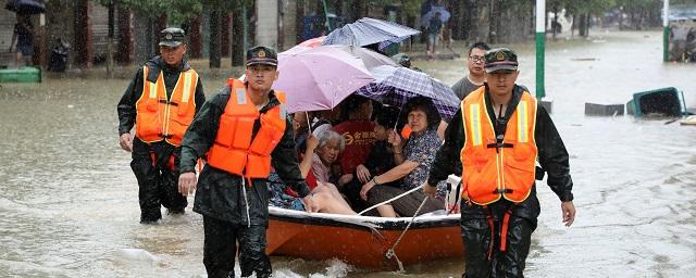 В Китае произошло сильное наводнение, погибли девять человек