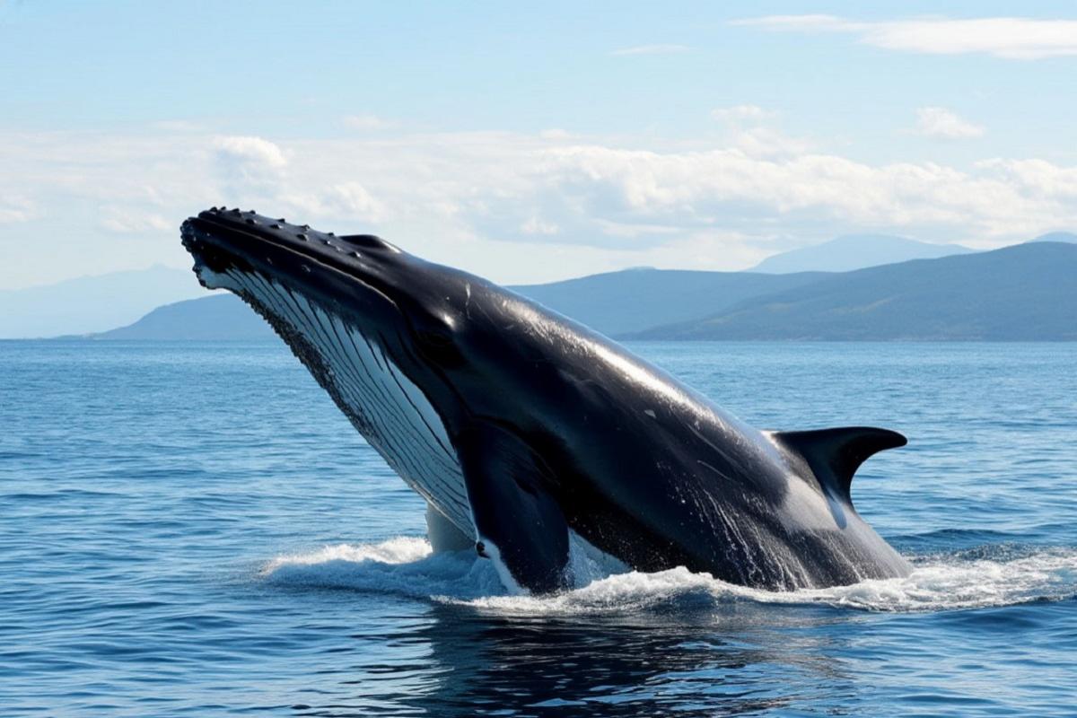 Российские учёные первыми установили спутниковые метки на китов с помощью беспилотников