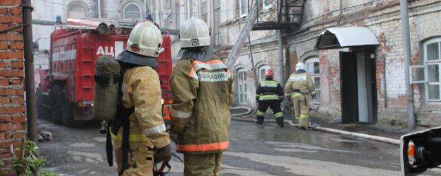 В Рязани при пожаре погибла пожилая женщина