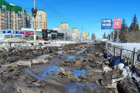 Депстрой Омска требует неустойку с подрядчика за срыв сроков по ремонту бульвара Архитекторов