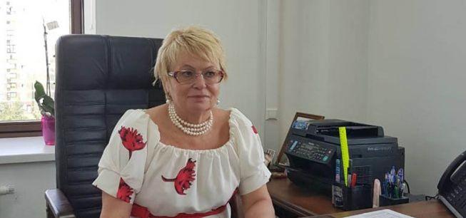 Начальник ГУ ПФР №9 Людмила Тарасова посетила Красногорское телевидение