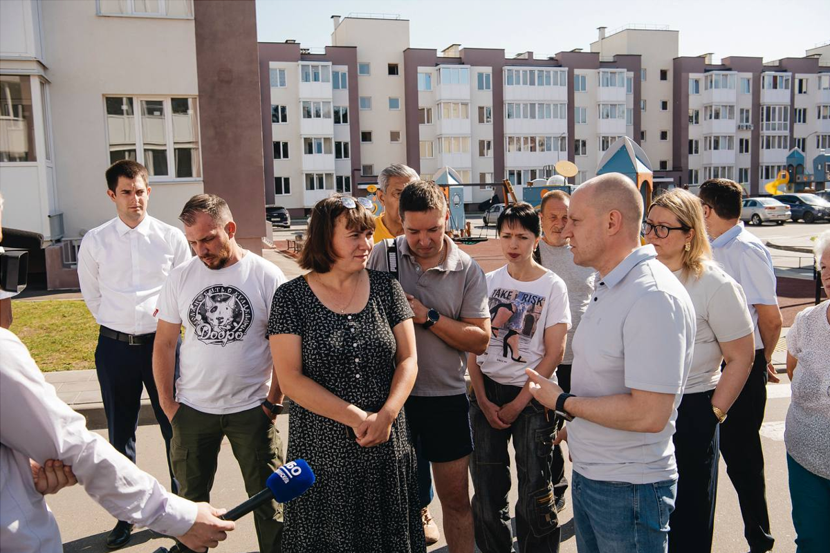 В Пушкине с жильцами ЖК «Пушкарь» состоялась встреча по вопросам ЖКХ