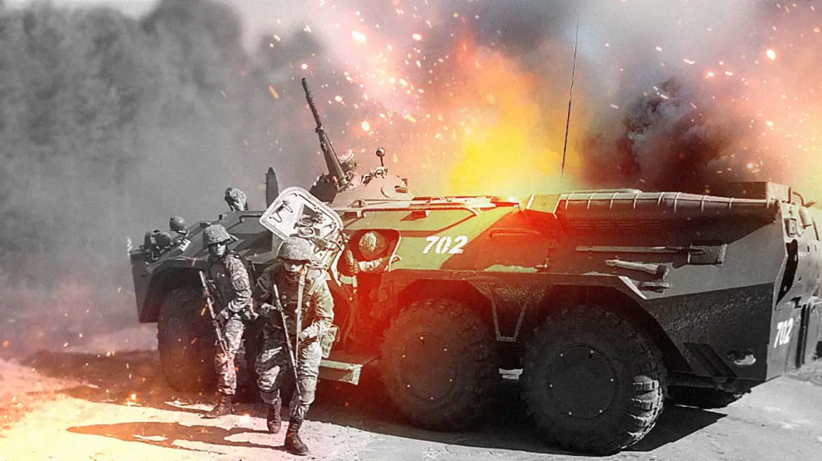 Российские артиллеристы уничтожили группы ВСУ, выдвинувшиеся в район города Пологи в Запорожской области