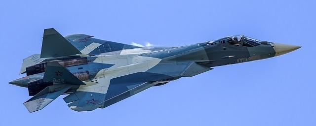 Российский истребитель Су-57 совершил первый полет с новым двигателем