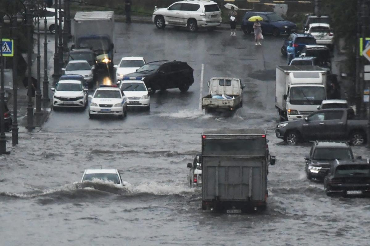 На юг Приморского края обрушится тропическая депрессия