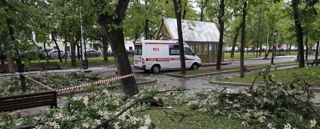 В московских больницах остаются 56 пострадавших при урагане