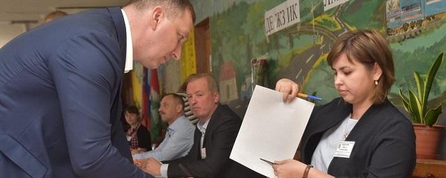 Роман Шамнэ проголосовал на выборах губернатора Московской области