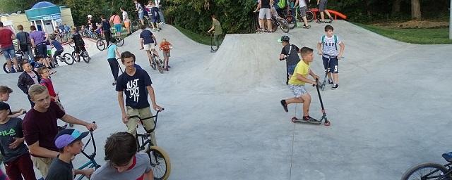 В Липецке открыли первый скейт-парк в городе