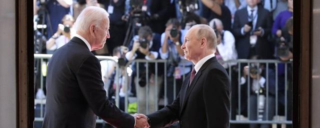Песков: Дата переговоров Владимира Путина и Джо Байдена пока не согласована