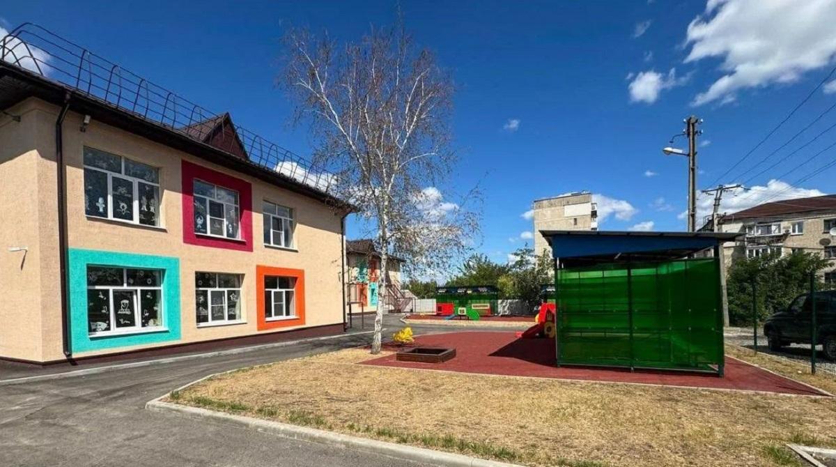 Строители Московской области восстановили детский сад «Ручеек» под Луганском