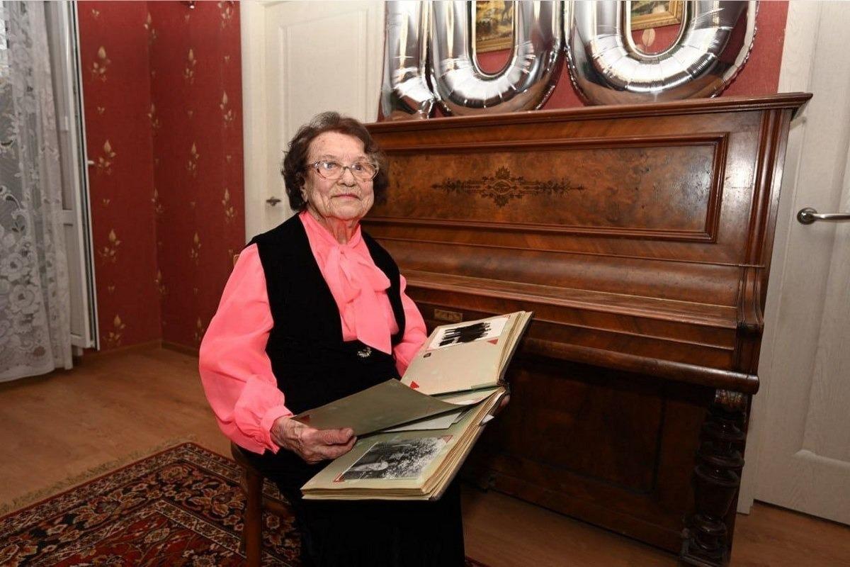 В Белгородской области 100-летие отметила ветеран ВОВ Нина Прокопова