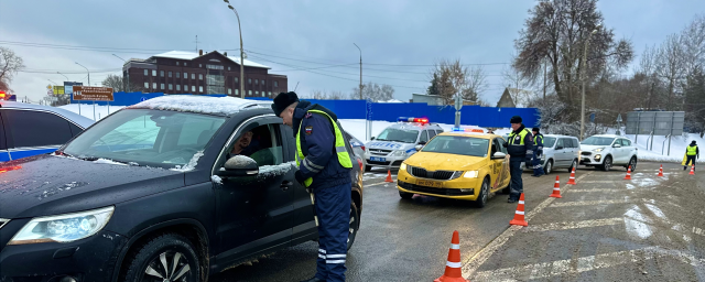 В Красногорске в январе сотрудники ГАИ проведут два профилактических мероприятия