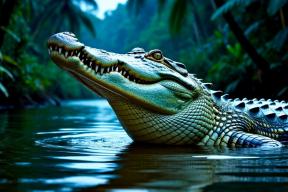 В Зимбабве полиция ищет останки шахтера, которого схватил крокодил