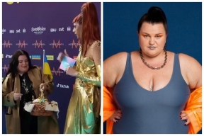 Бодипозитивная певица от Украины на Евровидении показала трансгендеру битьё яиц. Что за вакханалия сейчас происходит в Швеции?