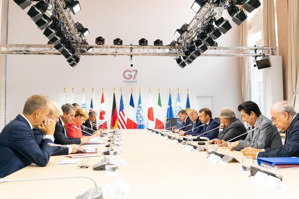 Встреча глав G7 с участием министров России и Китая пройдет 8 сентября