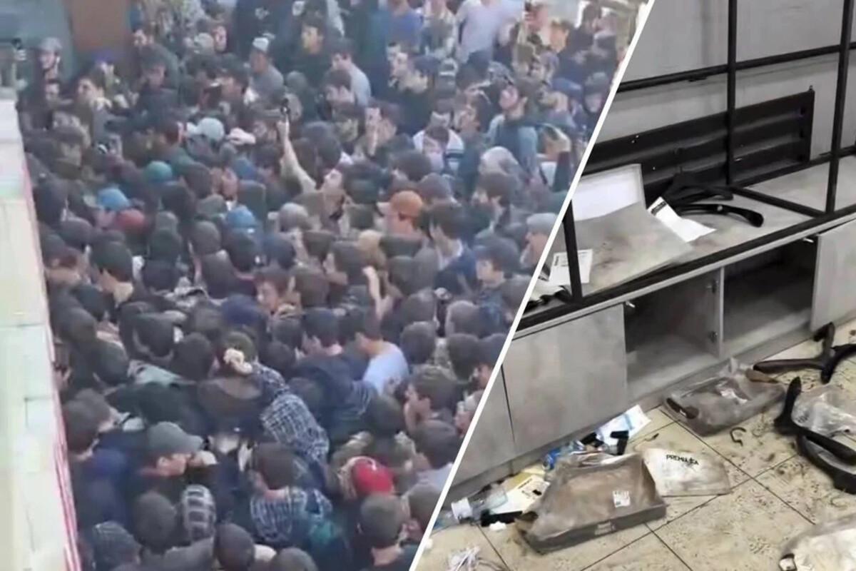 В Дагестане акция в спортивном магазине обернулась давкой и хаосом
